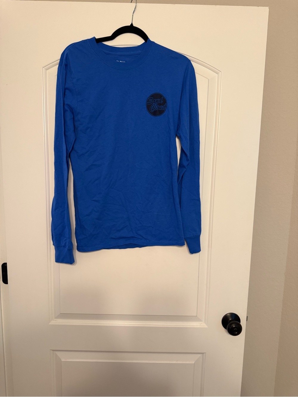 Sand Cloud Blue Long-Sleeve Women’s Crew Neck Shirt